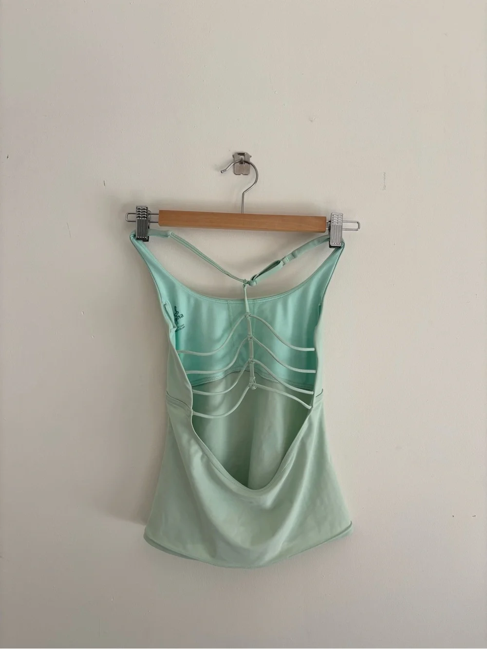 Prana Mint Green Swim Tankini Top